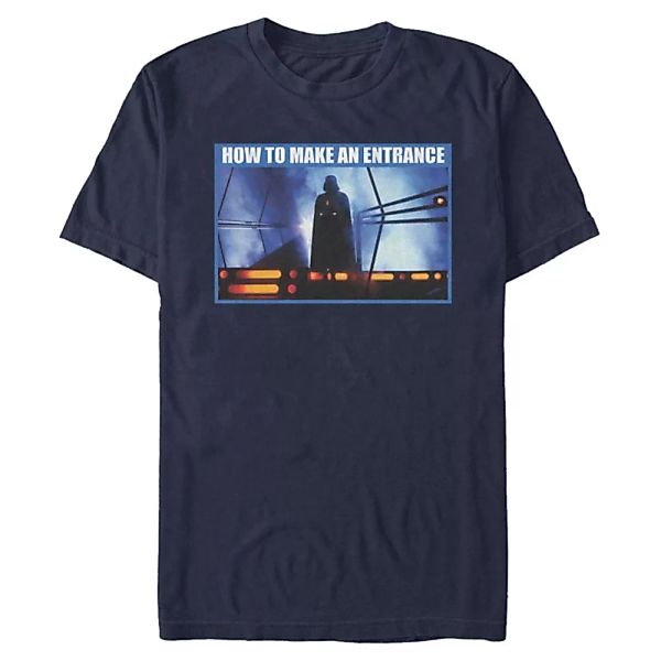 Star Wars - Darth Vader How To Make An Entrance - Männer T-Shirt günstig online kaufen