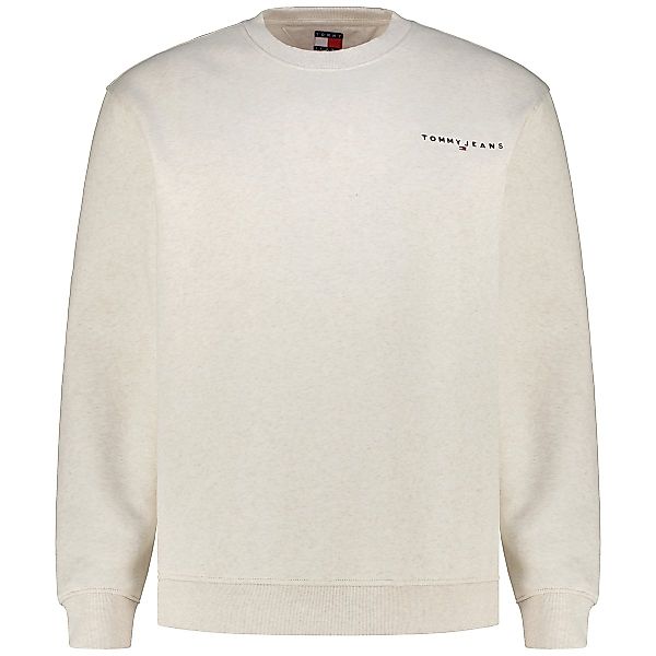 Tommy Jeans Sweatshirt mit Logo-Stickerei Farbe cremeweiß Größe: 6XL günstig online kaufen