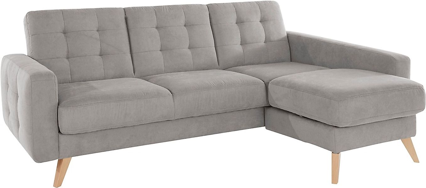 exxpo - sofa fashion Ecksofa "Nappa, kompakt und komfortabel, bequem, zeitl günstig online kaufen