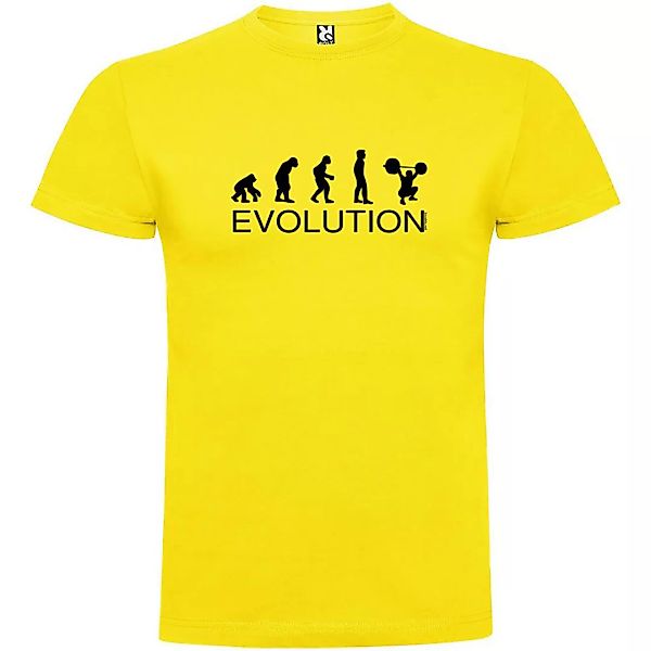 Kruskis Evolution Train Kurzärmeliges T-shirt S Yellow günstig online kaufen