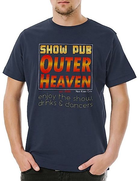 Urban Backwoods Print-Shirt Outer Heaven Herren T-Shirt Logo Symbol Sign Ga günstig online kaufen