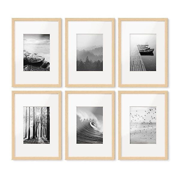 PHOTOLINI Bilderrahmen 6er Set 21x30 cm günstig online kaufen