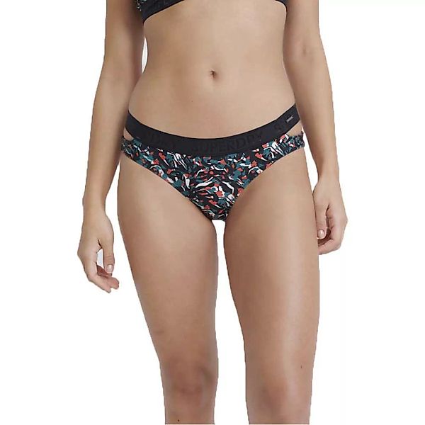 Superdry Bora Cut Out Bikinihose XS Black Print günstig online kaufen