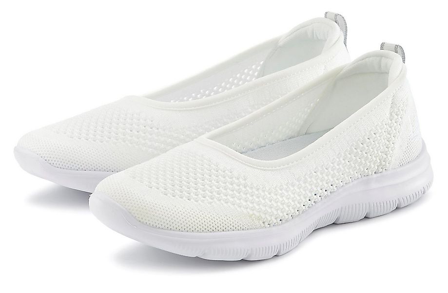 LASCANA Halbschuh, Slip-On-Sneaker, Sneaker Ballerinas zum Reinschlüpfen VE günstig online kaufen