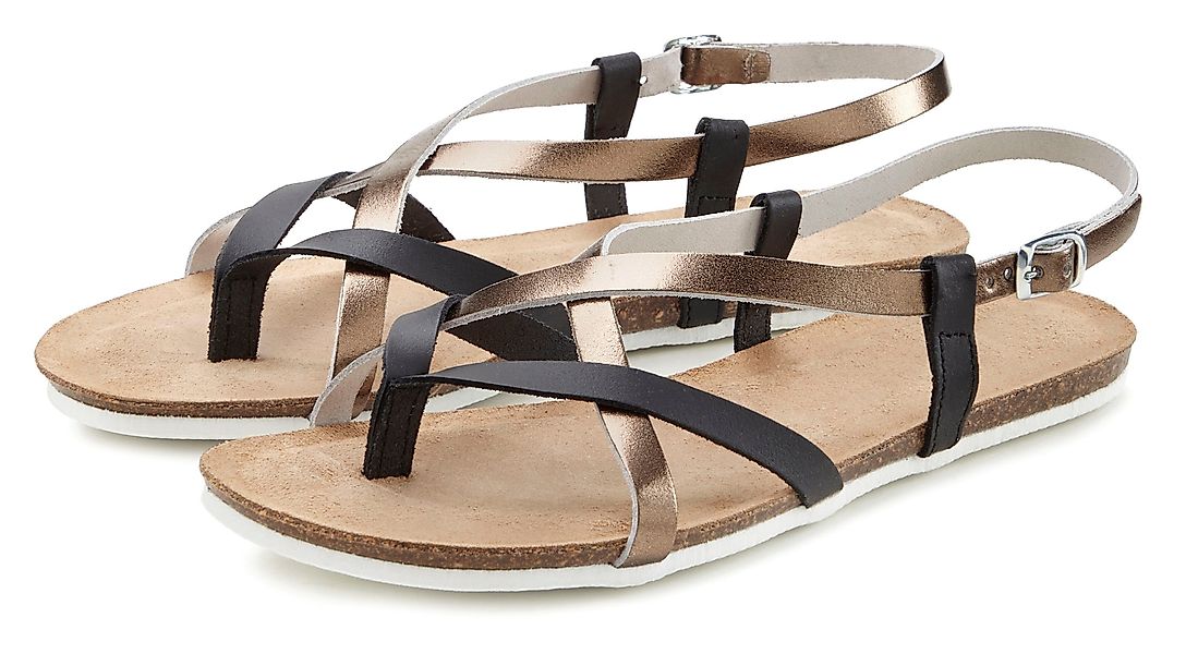 Vivance Zehentrenner Sandale, Sandalette, Sommerschuh aus günstig online kaufen