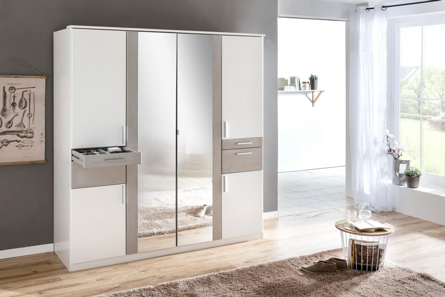 Wimex Kleiderschrank "Koblenz" mit Accessoire-Schubkästen günstig online kaufen