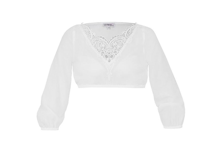 MarJo Dirndlbluse MarJo 'Viechtach' 3/4 Arm, Offwhite günstig online kaufen