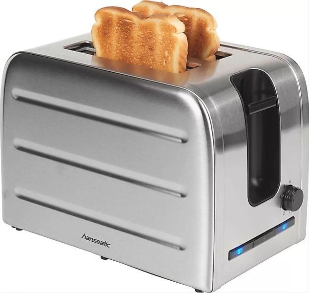 Hanseatic Toaster »36814853«, 2 kurze Schlitze, 1050 W günstig online kaufen