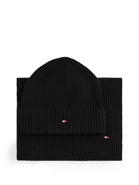 Tommy Hilfiger Beanie TH FLAG BEANIE & SCARF Mütze mit Schal, in Geschenkbo günstig online kaufen