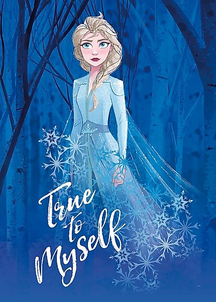 Komar Bild "Frozen 2 Elsa true to myself", Disney, (1 St.), Wandbild zur De günstig online kaufen