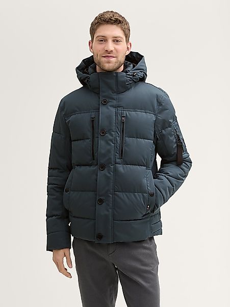 TOM TAILOR Winterjacke Pufferjacke mit abnehmbarer günstig online kaufen