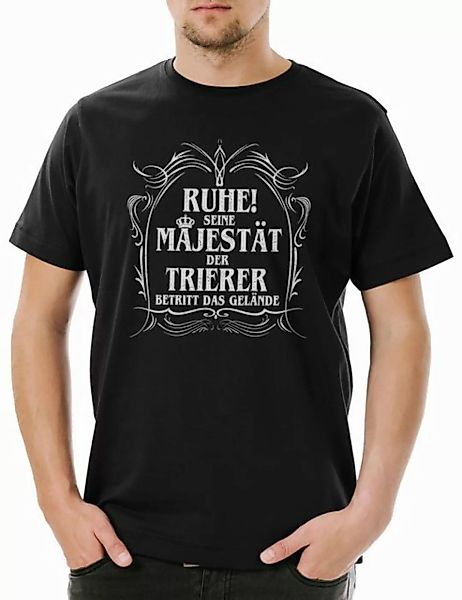 Urban Backwoods Print-Shirt Seine Majestät Der Trierer Herren T-Shirt Porta günstig online kaufen