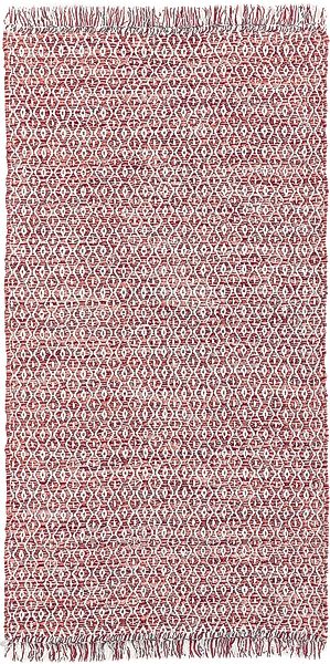 my home Teppich "Nivala" rechteckig 10 mm Höhe Flachgewebe, Rauten Motiv, r günstig online kaufen