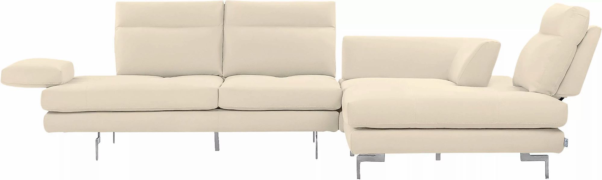 CALIA ITALIA Ecksofa "Toby Wing, L-Form, Designsofa mit sensationellem Sitz günstig online kaufen