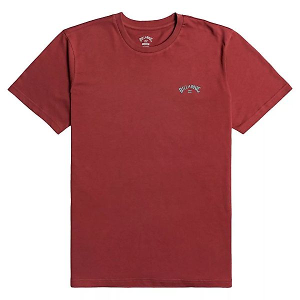 Billabong Arch Wave Kurzärmeliges T-shirt S Oxblood günstig online kaufen