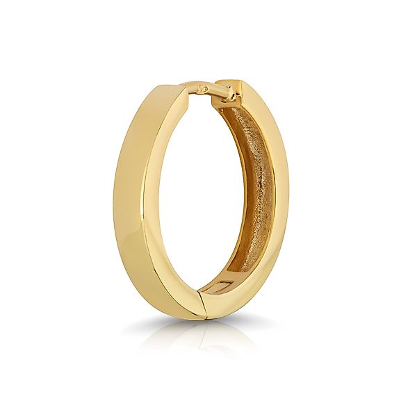 NKlaus Klappcreolen Einzel 375 Gelbgold 9 günstig online kaufen