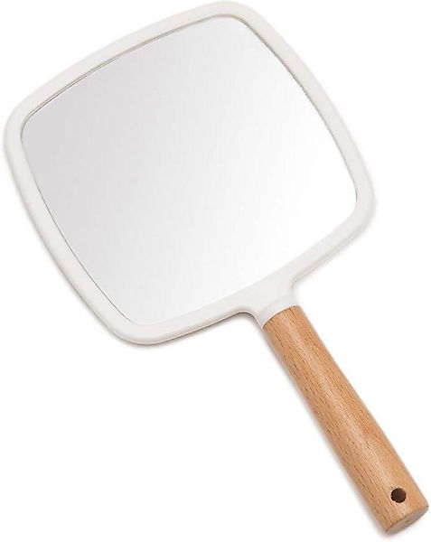 LuxusKollektion Badaccessoire-Set Handspiegel Holzgriff Make-up Rasieren günstig online kaufen