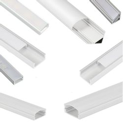 oyajia LED-Stripe-Profil 5x LED Aluprofil Aluminium günstig online kaufen