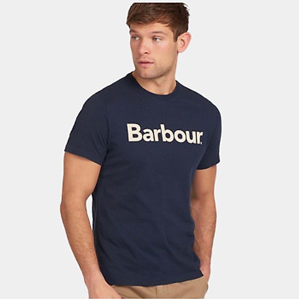 Barbour  T-Shirts & Poloshirts Logo tee - new navy günstig online kaufen