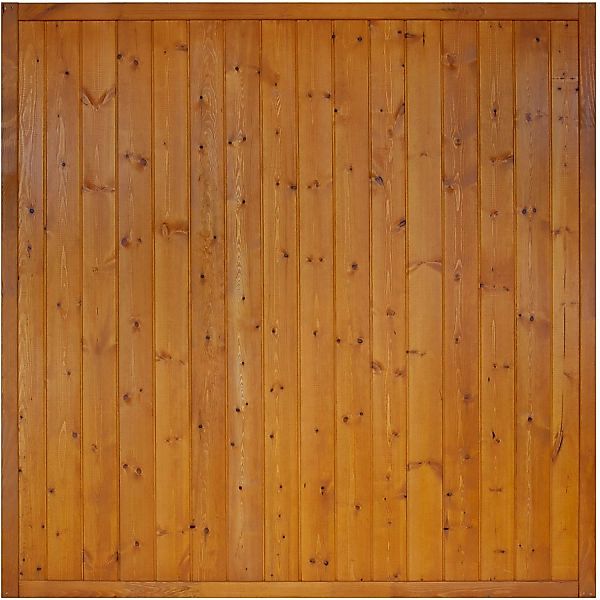 Sichtschutzzaunelement Oxford Pinie lackiert 180 cm x 180 cm günstig online kaufen