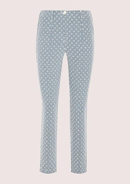 MADELEINE Stoffhose "Jerseyhose Jacquardhose mit grafischem Muster" günstig online kaufen