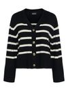 pieces Strickjacke - Cardigan - gestreift günstig online kaufen
