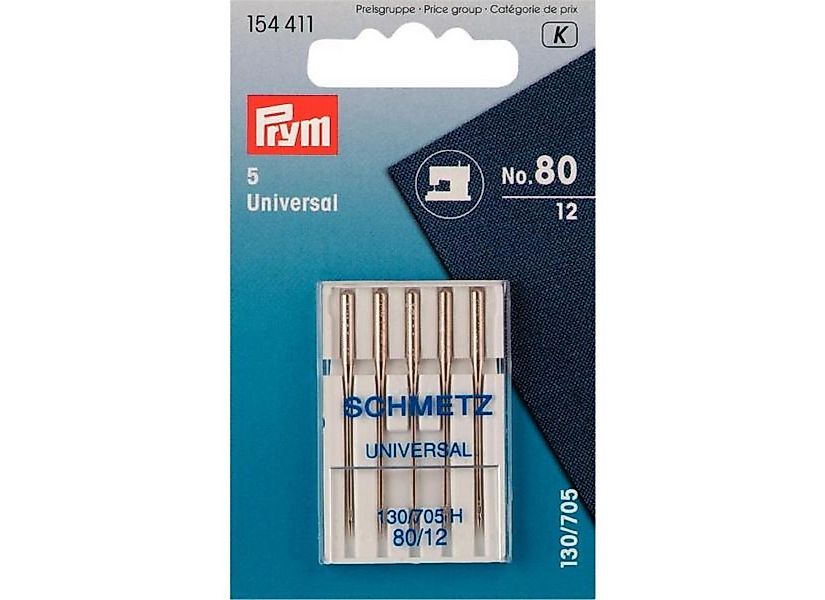 Prym Stricknadeln Nähmaschinennadeln Stärke 80 silberfarbig 5 St günstig online kaufen