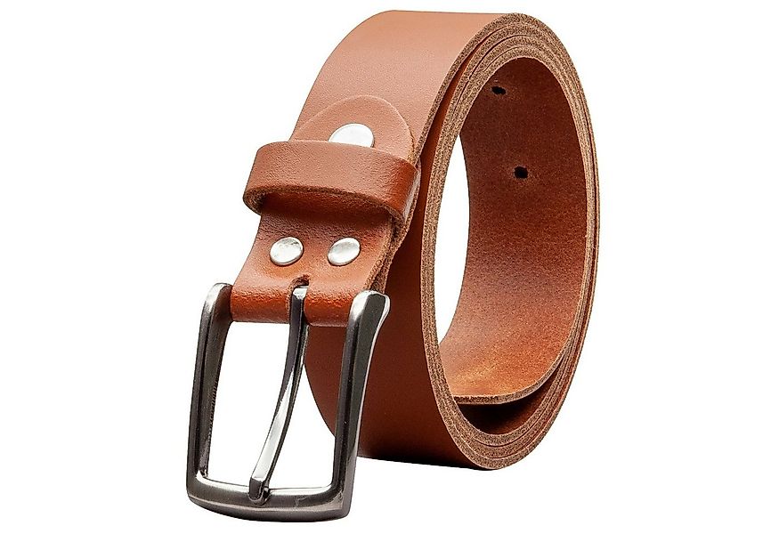 COLOGNEBELT Ledergürtel OM310-SL-Cognac MADE IN GERMANY, Cognac Kürzbar, 10 günstig online kaufen
