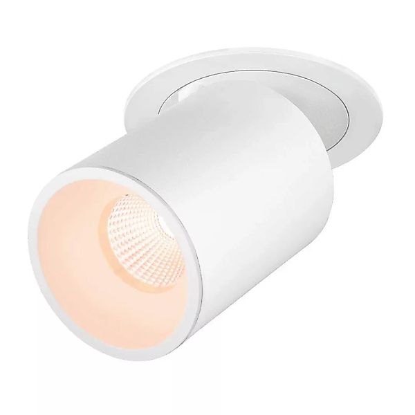 LED Deckeneinbauspot Numinos Projector L in Weiß 25,4W 2250lm 2700K 55° günstig online kaufen