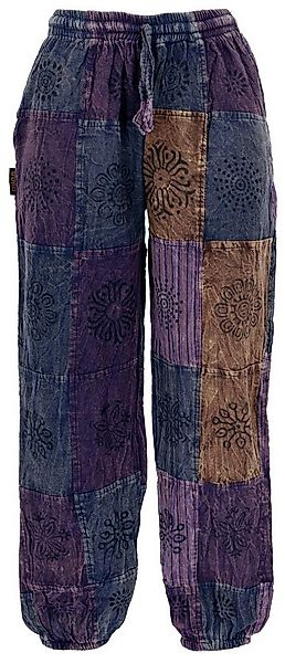 Guru-Shop Relaxhose Aladinhose, Patchwork, Unikat Pluderhose, Boho.. Ethno günstig online kaufen