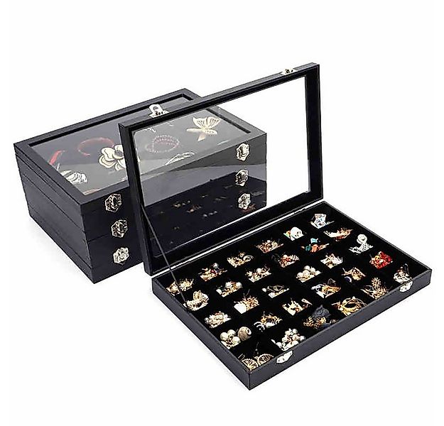 Sinoba Schmuckkasten Schmucklade Schmuckkästchen Schmuckbox für Ringe Kette günstig online kaufen