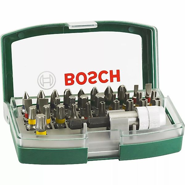 BOSCH Bit-Set Schrauberbit-Set mit Farbcodierung, 32-teilig günstig online kaufen
