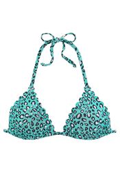 LASCANA Triangel-Bikini-Top Mae, farbenfroher Animalprint, herausnehmbare günstig online kaufen