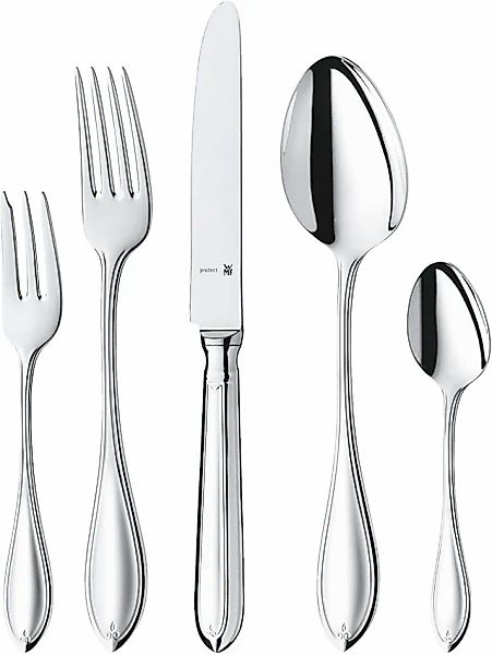 WMF Besteck-Set »Premiere in klassisch-eleganter Optik, ergonomisch, Wellen günstig online kaufen