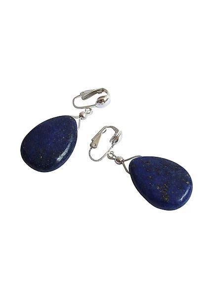 Gemshine Paar Ohrclips Lapis Lazuli - günstig online kaufen