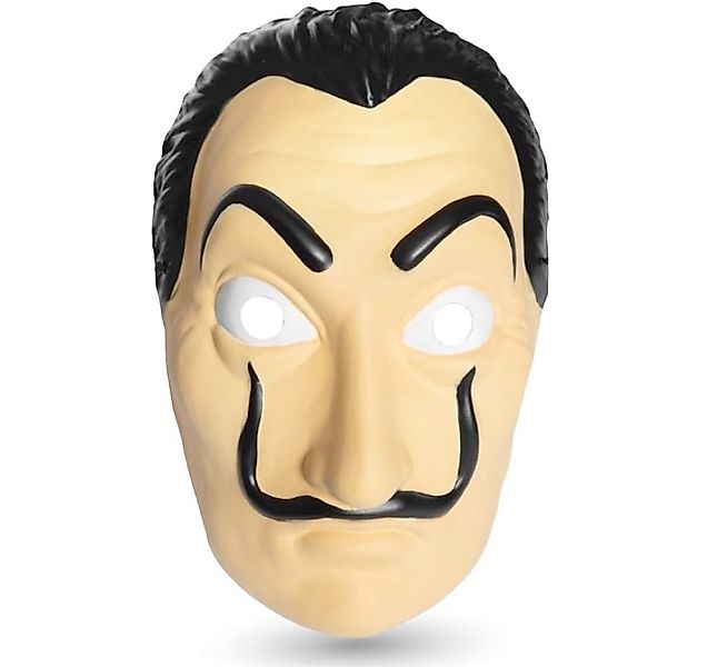 Kostümheld® Kostüm 3in1 Haus des Geldes Kostüm Set – Dali Maske mit Overall günstig online kaufen