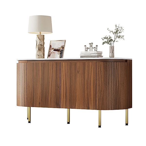 OKWISH Sideboard Moderner Bogenförmiger Anrichte (Modernes günstig online kaufen