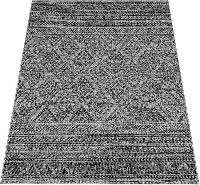 Paco Home Teppich »Vermont 184«, rechteckig, 4 mm Höhe, Flachgewebe, modern günstig online kaufen