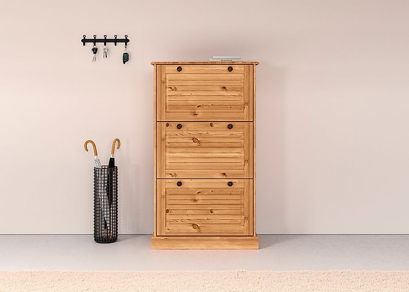 Home affaire Schuhschrank "Liotta", Mit 3 Klappen günstig online kaufen
