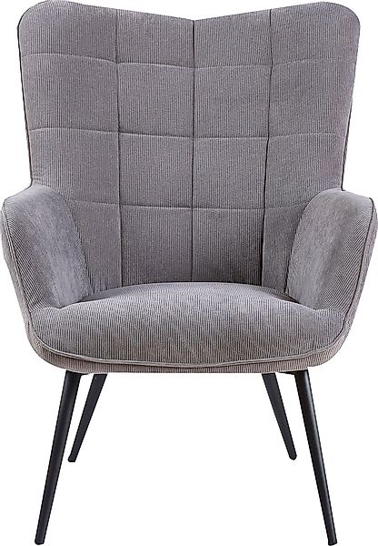 byLIVING Sessel "Uta", (1 St.), in Cord, Samt oder Webstoff günstig online kaufen