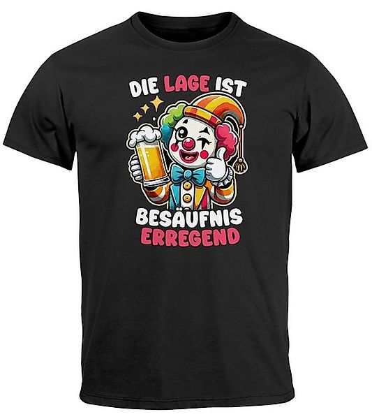 MoonWorks Print-Shirt Herren T-Shirt Party Feiern günstig online kaufen