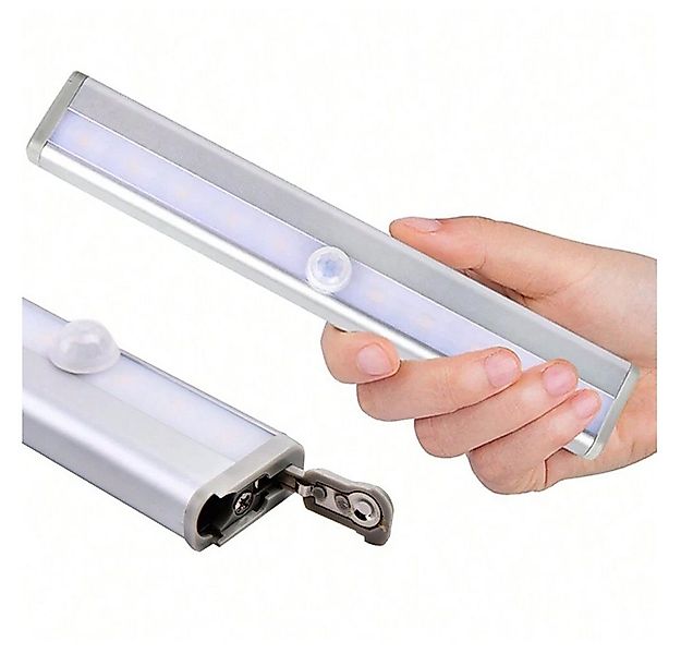 QUBEBU LED Unterbauleuchte Schrankleuchte Batterie Bewegungssensor Lampe Sc günstig online kaufen