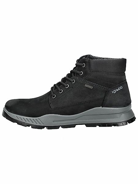 IGI & CO Schnürstiefelette "IGI & CO Stiefelette Nubukleder/Textil" günstig online kaufen