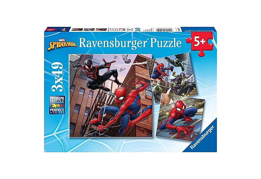 Ravensburger Puzzle Ravensburger Kinderpuzzle 08025 - Spider-Man beschützt günstig online kaufen