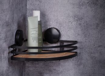 WENKO Badregal "Static-Loc Alba" Eckablage, Befestigen ohne bohren günstig online kaufen