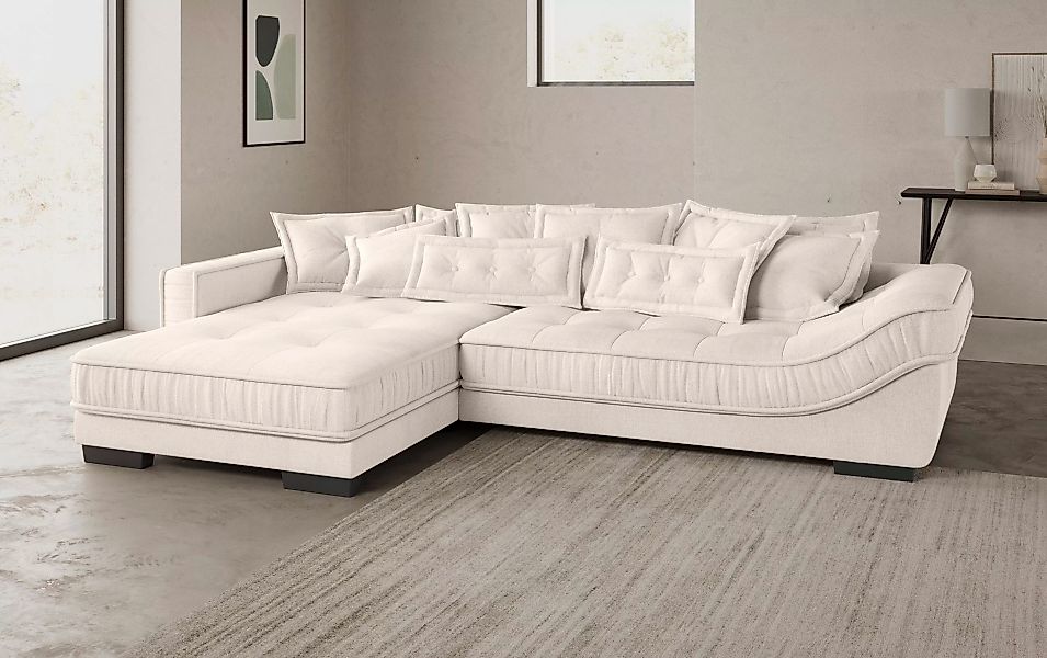 Mr. Couch Ecksofa "Diwan II DuraFlex L-Form", DuraFlex-Kaltschaumpolsterung günstig online kaufen