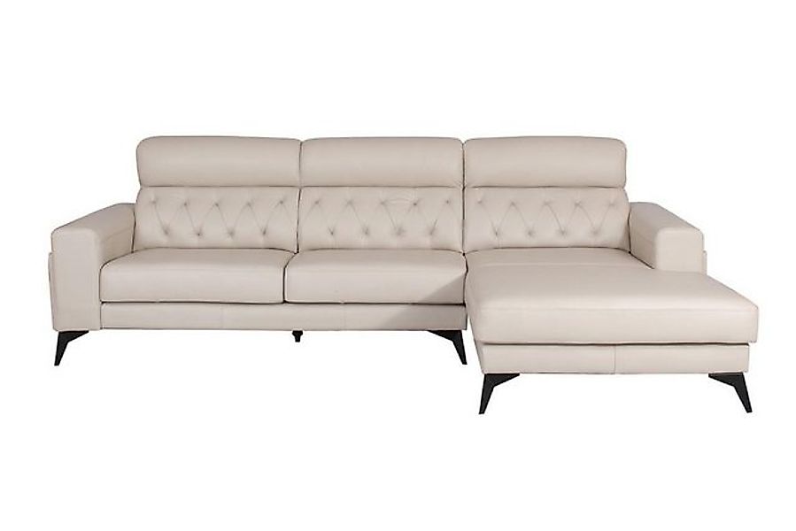 Salottini Ecksofa Designer Ecksofa Modell McCallan Deluxe Leder Eckcouch, 2 günstig online kaufen