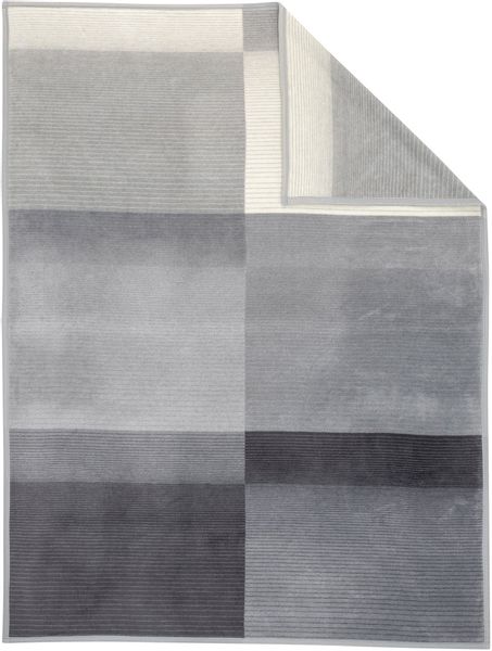 Wohndecke Sorrento Jacquard, IBENA, sanfter Farbverlauf, günstig online kaufen