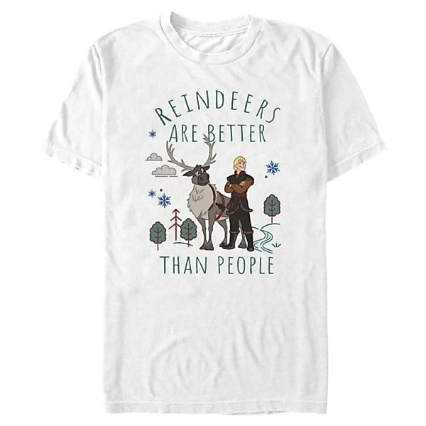 Disney - Eiskönigin - Kristoff & Sven Better Reindeers - Männer T-Shirt günstig online kaufen