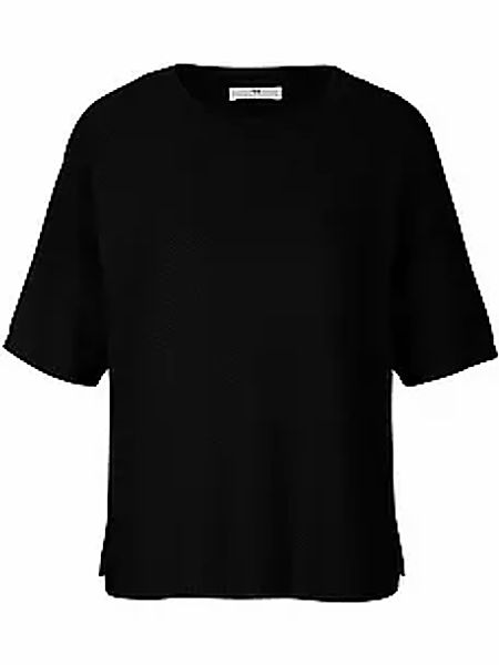 Pullover 1/2-Arm aus 100% Baumwolle Peter Hahn schwarz günstig online kaufen